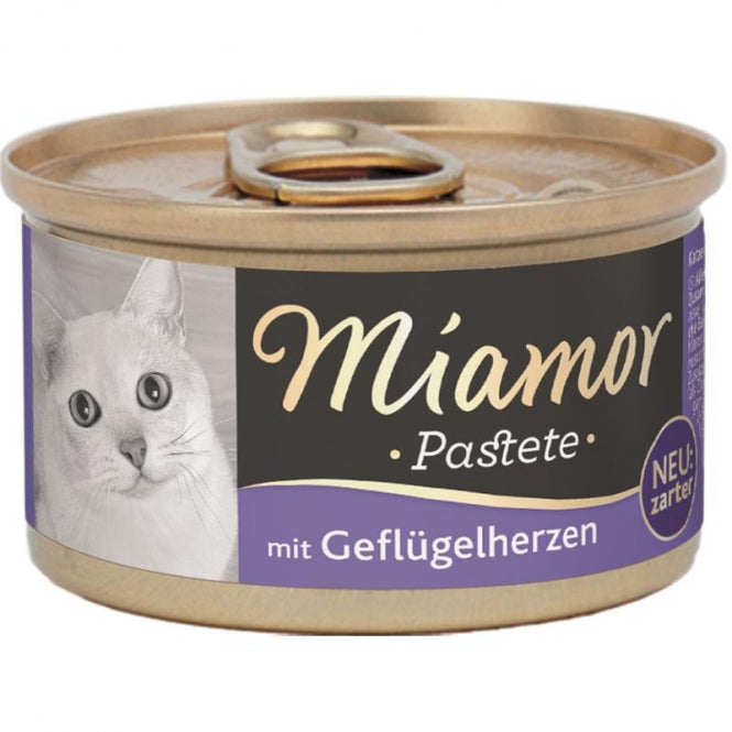 Miamor Pastete Geflügelherzen