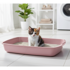 Savic Katzentoilette flach Rosa