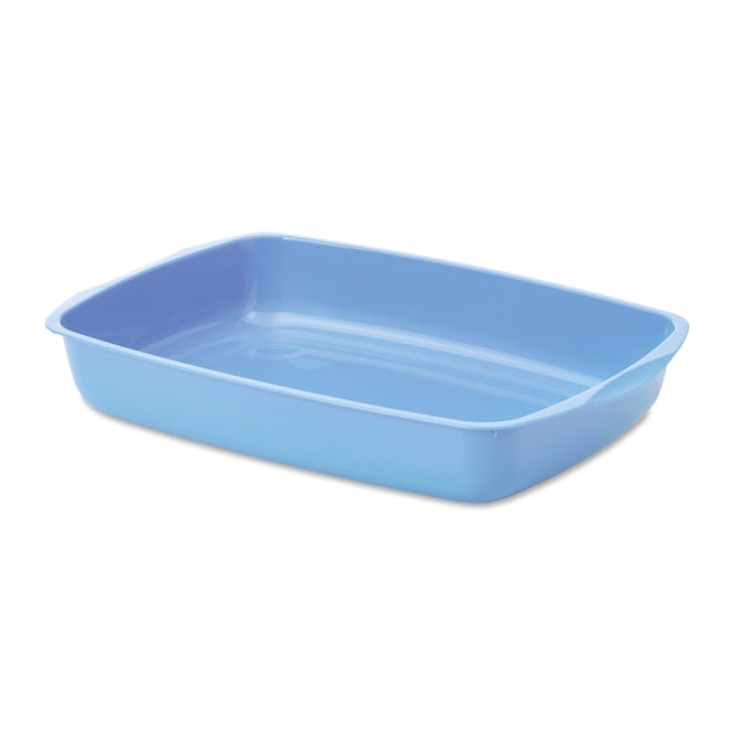 Savic Katzentoilette flach Blau Rosa