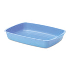 Savic Katzentoilette flach Blau Rosa