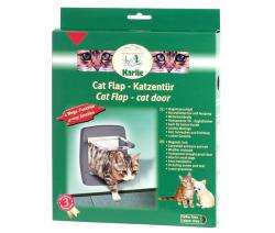 Karlie CAT FLAP Katzentür in Braun, Grau und Weiß