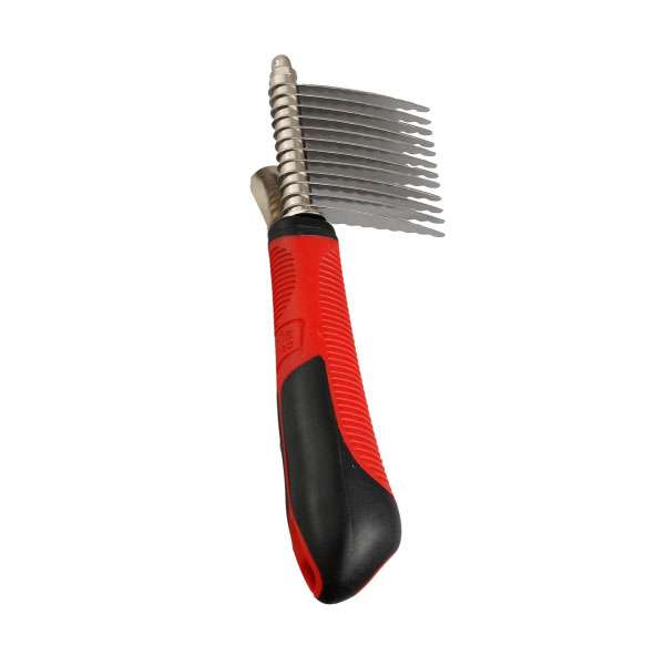 Flamingo Professional Entfilzungskamm mit geraden Klingen