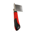 Flamingo Professional Entfilzungskamm mit geraden Klingen - 9 Klingen