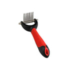 Flamingo Professional Entfilzungsharke mit geraden Klingen