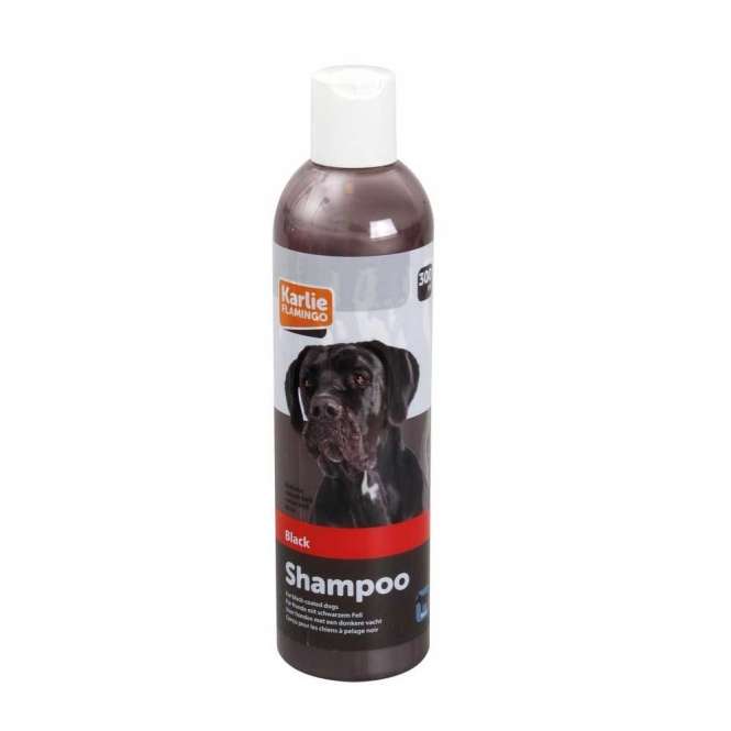 Flamingo Shampoo für schwarzes Fell
