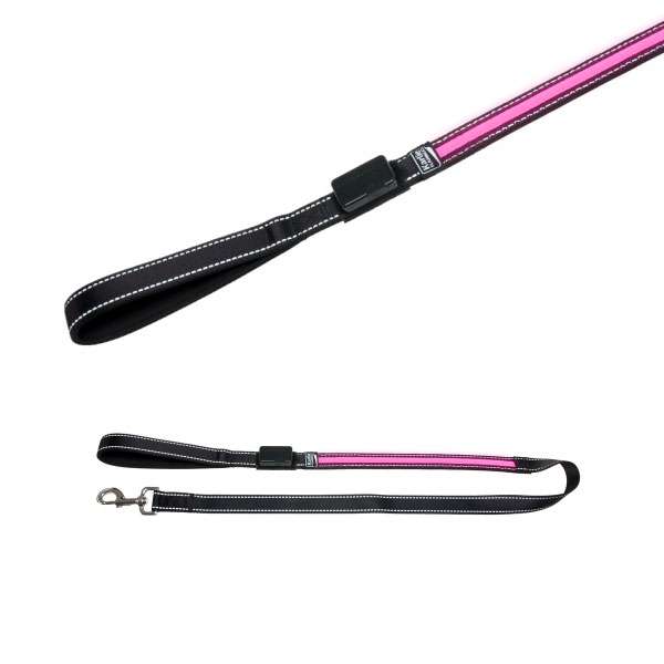 Karlie Flamingo oLED Leine 1,2 Meter mit Ladegerät