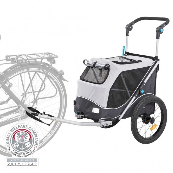 Trixie Fahrrad Anhänger für Hunde