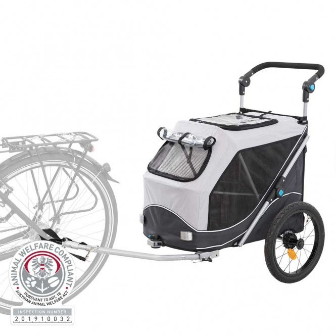 Trixie Fahrrad Anhänger für Hunde