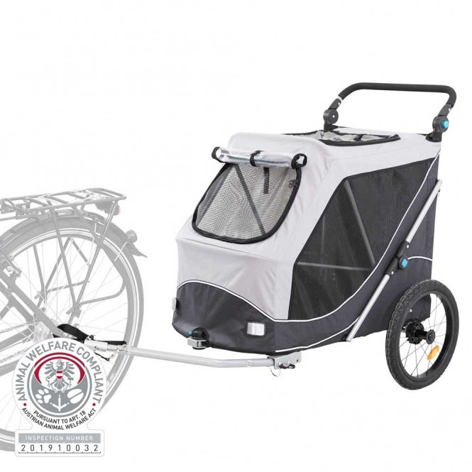 Trixie Fahrrad Anhänger für Hunde