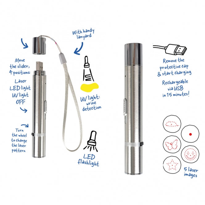 Duvoplus 7 in 1 LED - Laserpointer