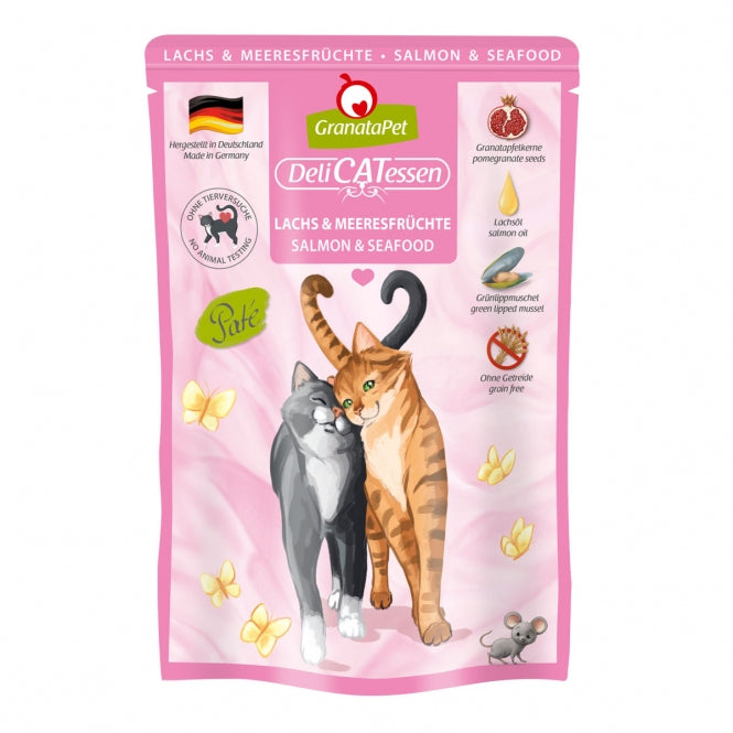 GranataPet Delicatessen Pouch Lachs & Meeresfrüchte