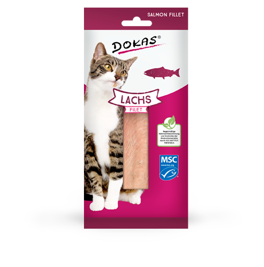 Dokas Cat Snack Filet Lachs