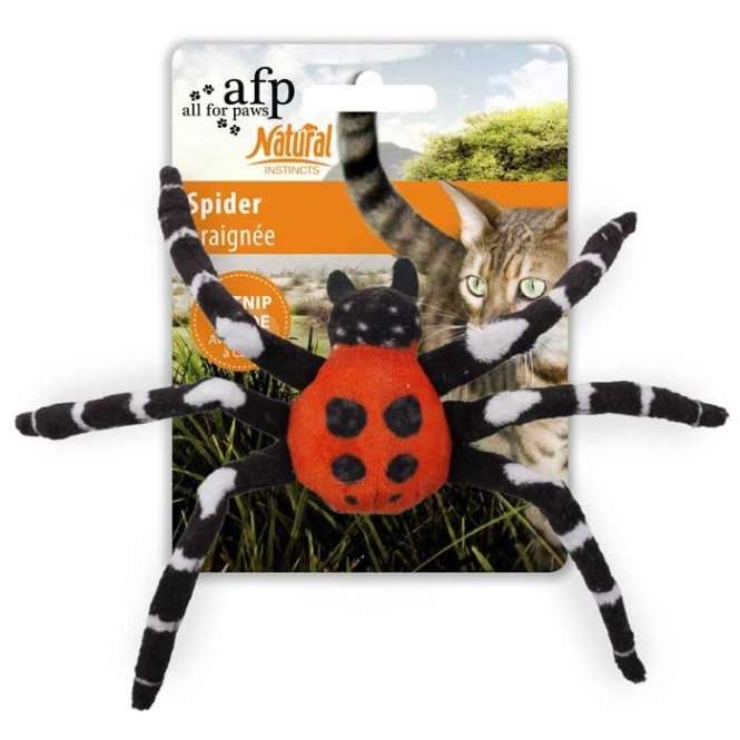 All for Paws Natural Instincts Katzenspielzeug Spider