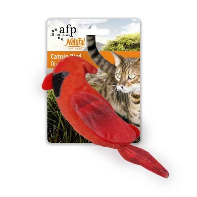 All for Paws Natural Instincts Catnip Bird Katzenspielzeug