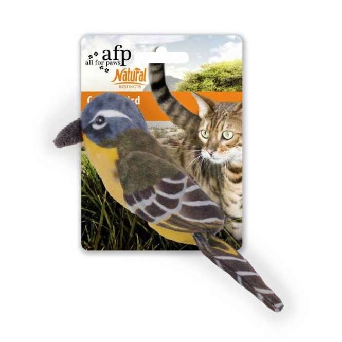 All for Paws Natural Instincts Catnip Bird Katzenspielzeug