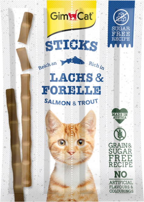 GimCat Sticks Lachs & Forelle