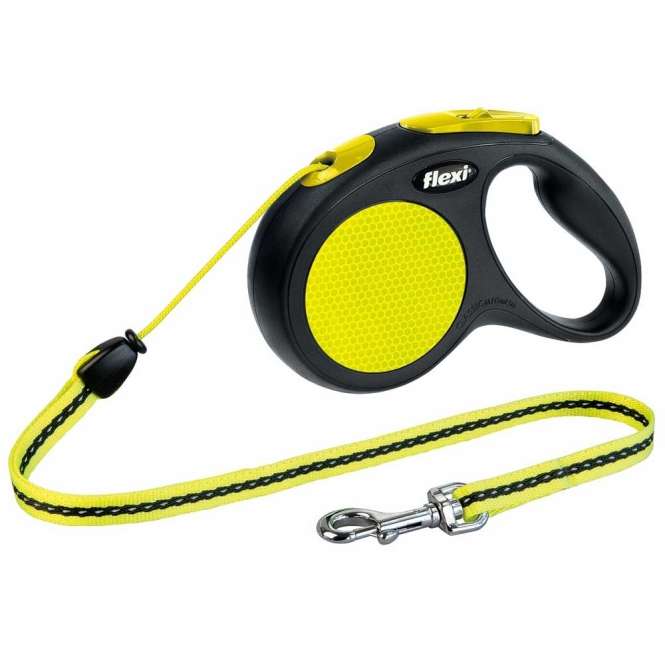 Flexi New Classic Neon Seil Roll Leine