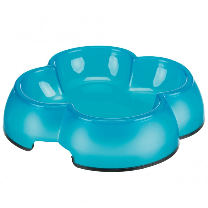 Trixie transparenter Kunststoffnapf – Kleeblatt