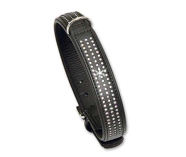 Karlie VINTAGE Strass Halsband – 3 reihig
