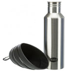 Trixie Edelstahl Flasche mit Trinknapf