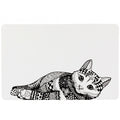 Trixie Napfunterlage Mandala Katze