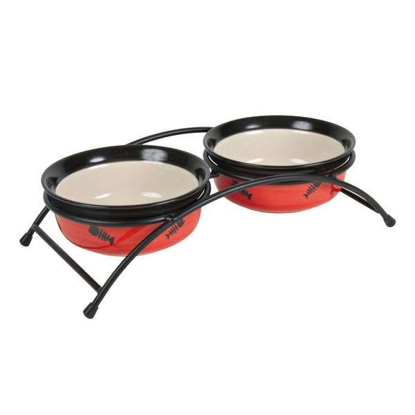 Trixie Eat on Feet Napf - Set Fische
