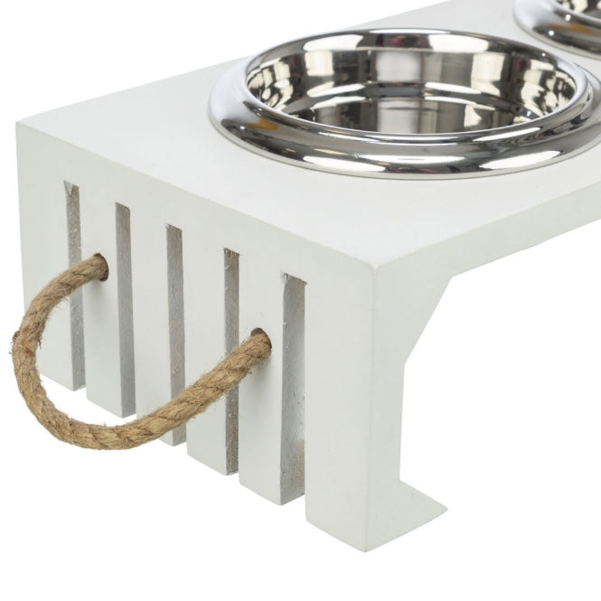 Trixie BE NORDIC Napf – Set aus MDF & Edelstahl