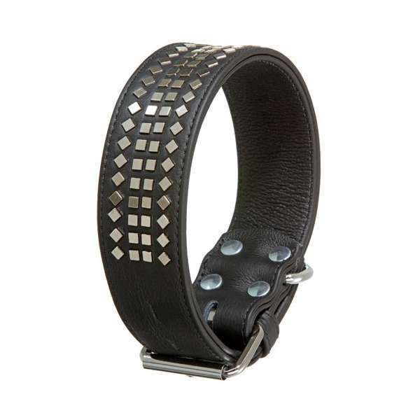 Karlie VINTAGE Halsband mit 4eck Nieten