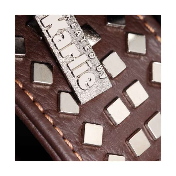 Karlie VINTAGE Halsband mit 4eck Nieten