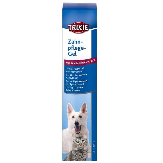 Trixie Zahnpflege - Gel mit Rindfleischgeschmack