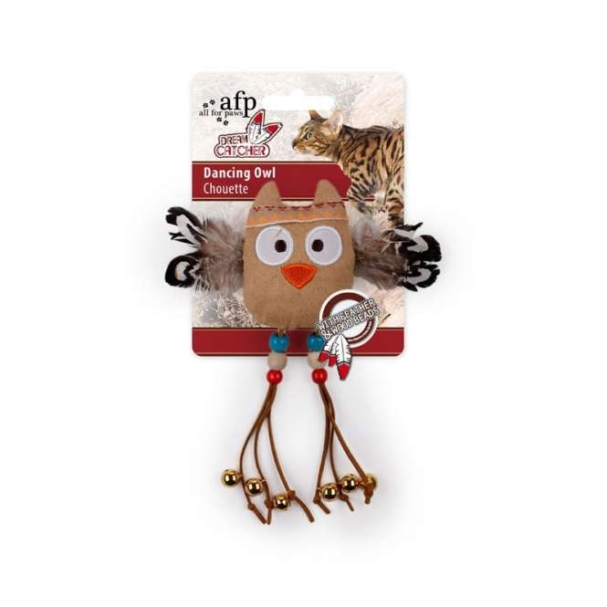 All for Paws Dreams Catcher Dancing Owl Katzenspielzeug
