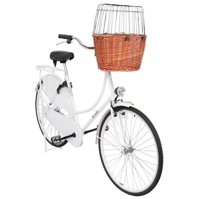 Trixie Front Hundefahrradkorb aus Weide