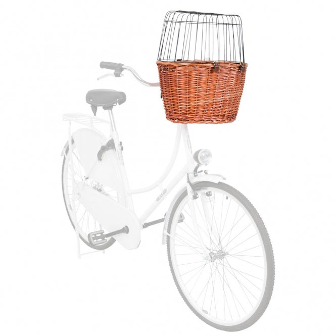 Trixie Front Hundefahrradkorb aus Weide