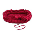 Trixie Bett Kissen Loop Bordeaux