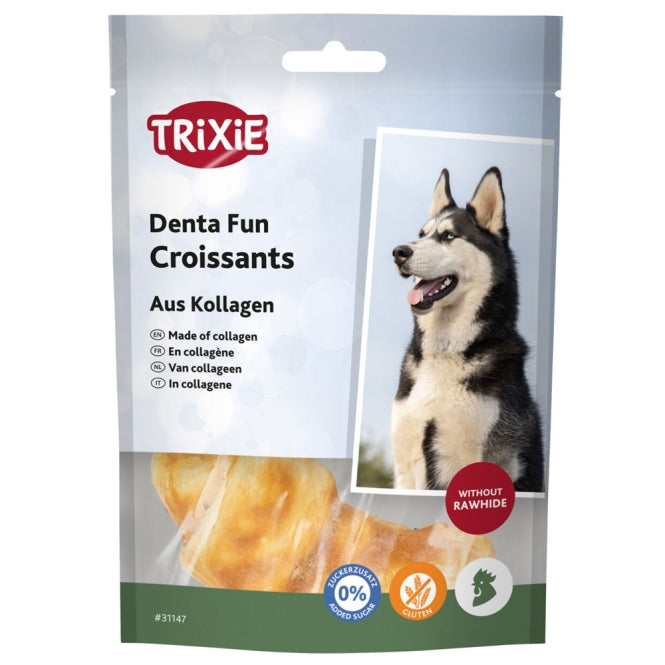 Trixie Denta Fun 2x Croissants aus Kollagen