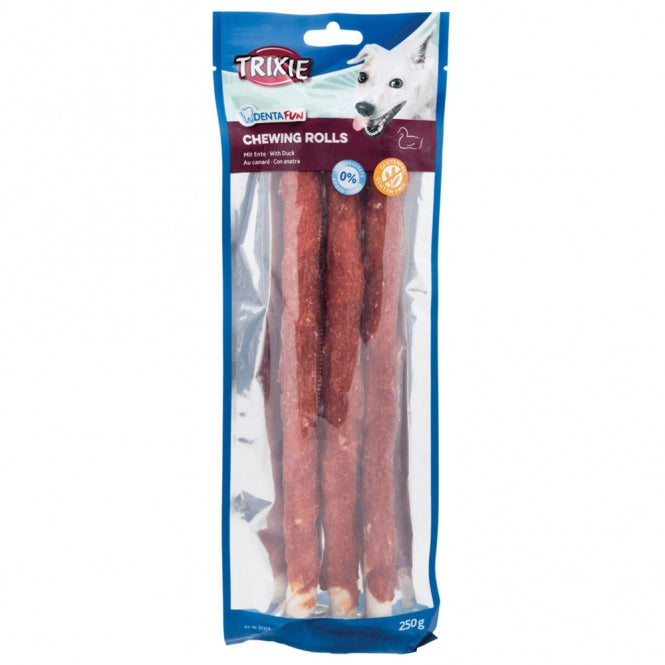 Trixie Denta Fun Duck Chewing Rolls