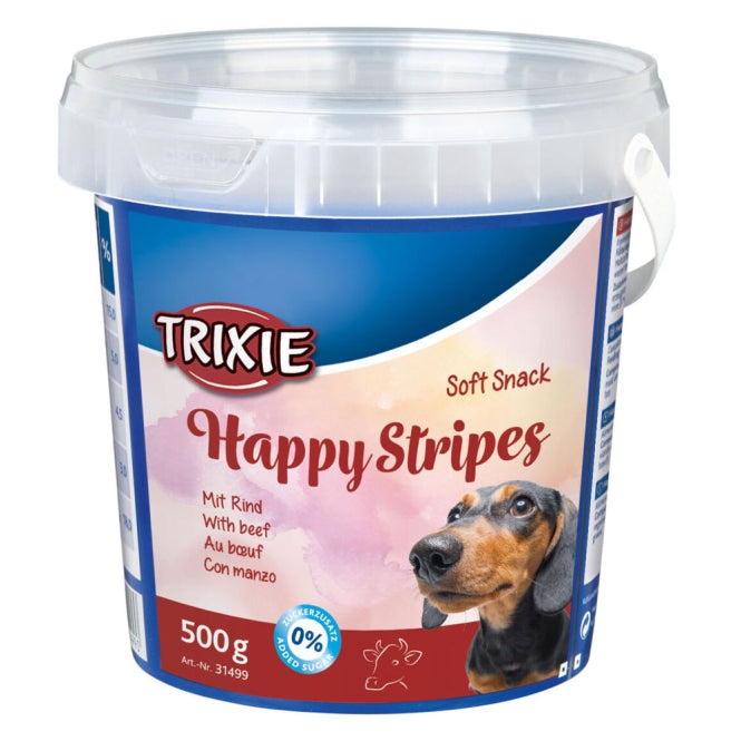 Trixie Soft Snack Happy Stripes im Eimer
