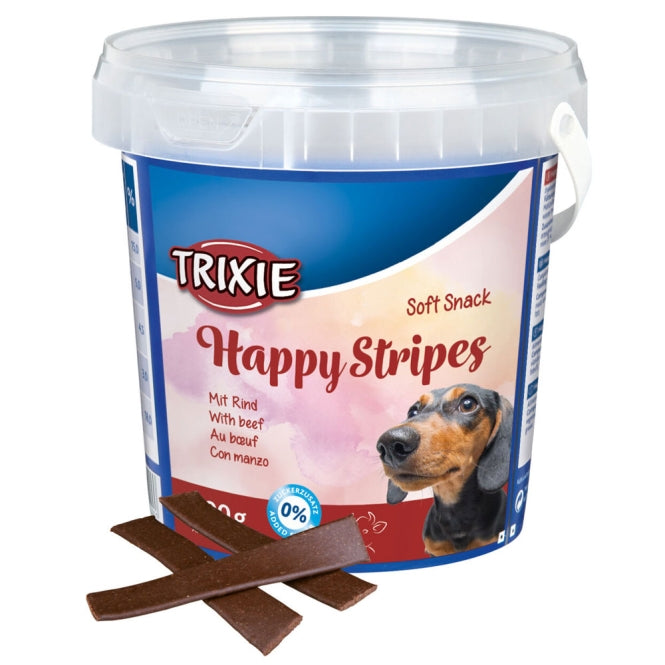 Trixie Soft Snack Happy Stripes im Eimer