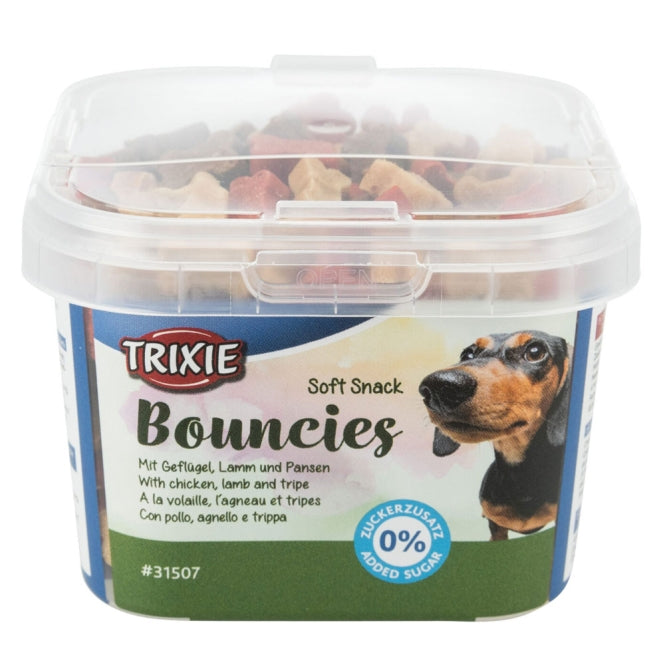 Trixie Soft Snack Bouncies Geflügel, Lamm & Pansen