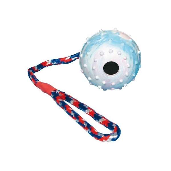 Trixie Naturgummiball am Seil
