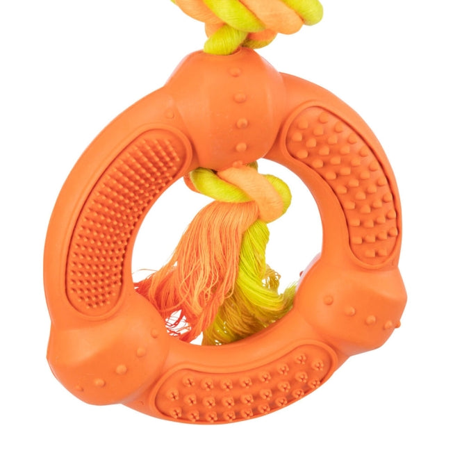 Trixie Spieltau mit Naturgummi – Ring