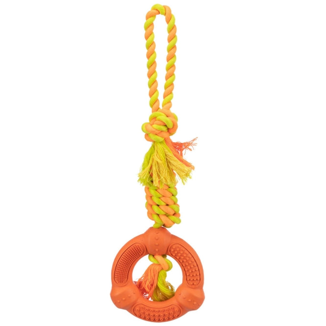Trixie Spieltau mit Naturgummi – Ring
