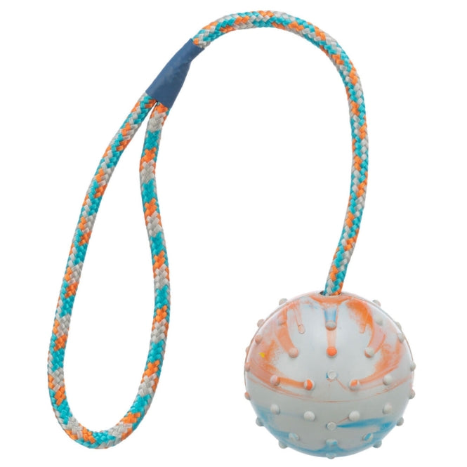 Trixie Ball am Seil – Naturgummi