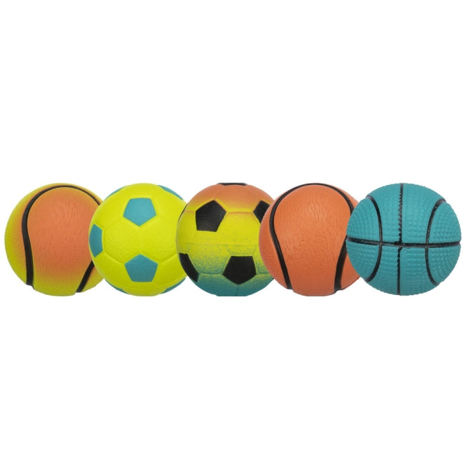 Trixie Neonball aus Moosgummi – schwimmend