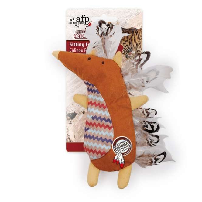 All for Paws Dreams Catcher Cuddler Fox Katzenspielzeug