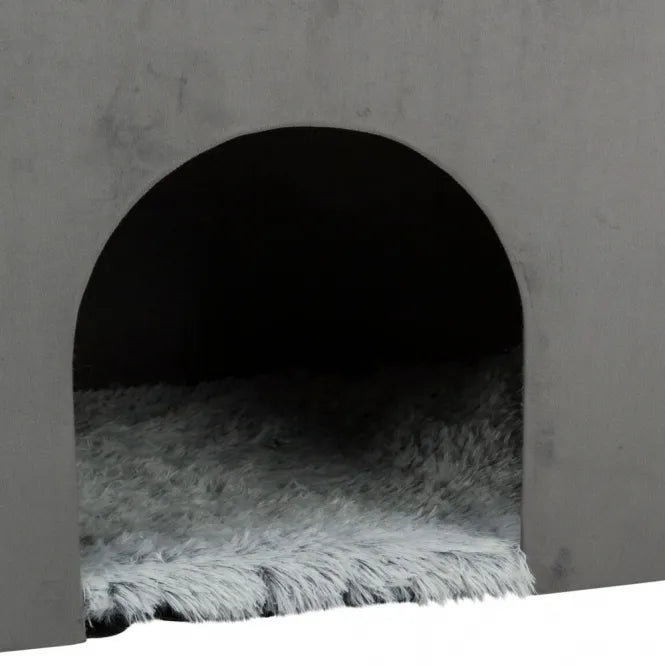 Kuschelige Trixie Höhle Harvey mit integrierter Treppe