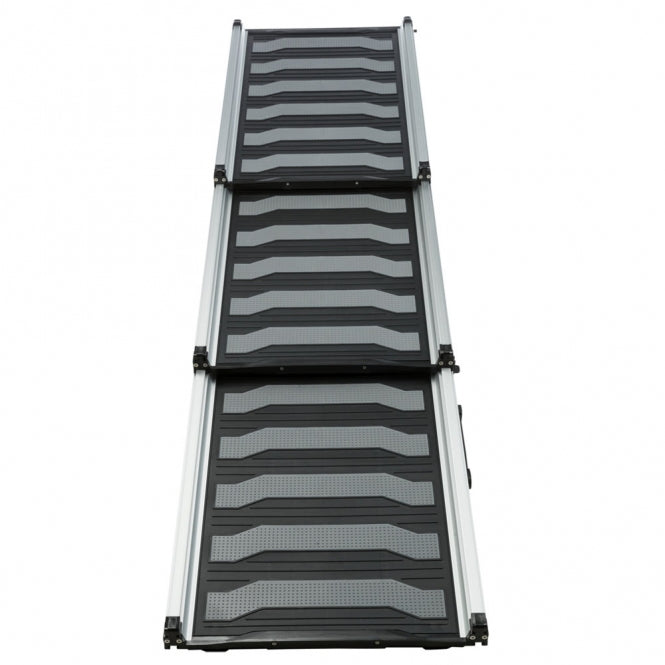 Trixie 3-fach Teleskop Rampe aus Aluminium / TPR