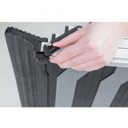 Trixie 3-fach Teleskop Rampe aus Aluminium / TPR