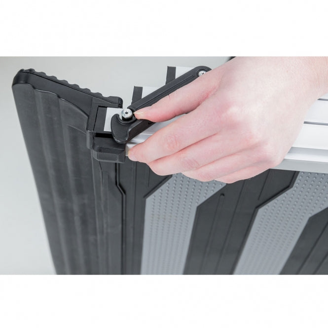 Trixie 3-fach Teleskop Rampe aus Aluminium / TPR