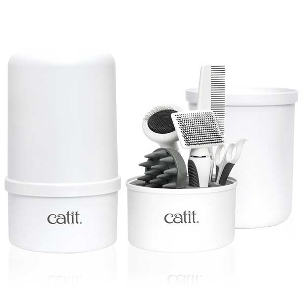Catit Bürsten Set für Kurzhaarkatzen